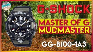 Let's Get Dirty! | G-Shock Mudmaster Bluetooth Quartz GG-B100-1A3 Unbox & Review