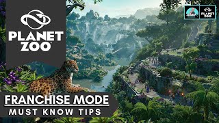 Planet Zoo Franchise: 8 Tips In 8 Minutes | Franchise Mode Tutorial |