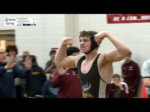 Carlson over Palacios-Mendoza in ECC 160-pound wrestling final