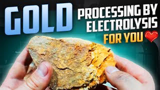 How to make gold at home ? , mining gold from rock, Easy method for gold . Part 1