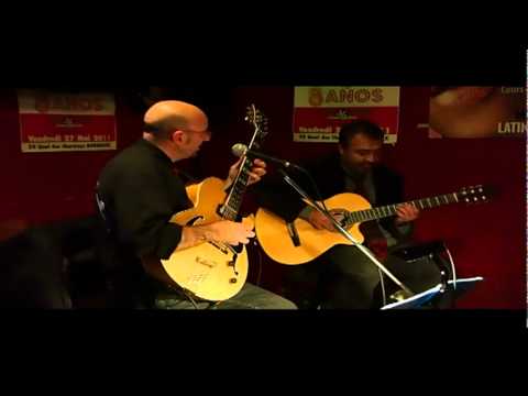 balade irlandaise  Gaston Pose & Thierry Lugan canta y à la guitare en la CASA LATINA (bordeaux)