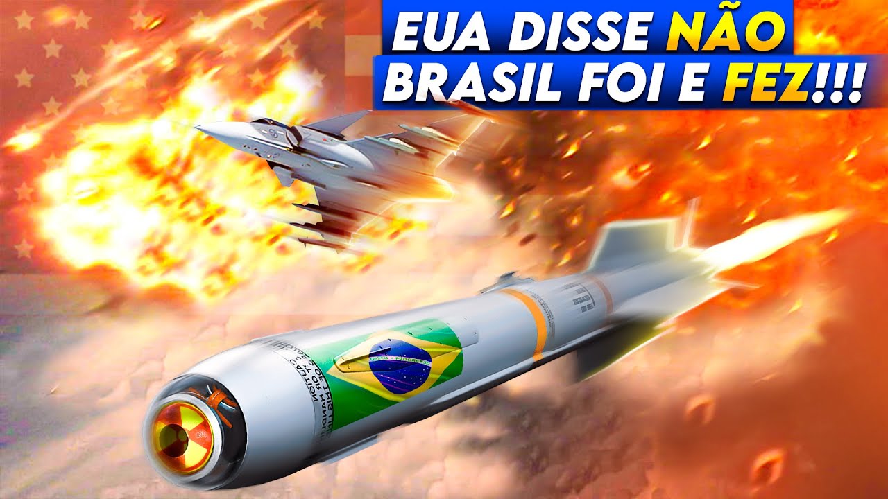 O LENDÁRIO míssil antirradiação brasileiro - Projeto MAR-1 (Felipe Dideus)