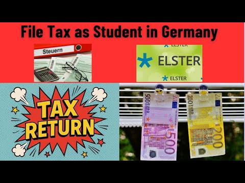 File Taxes as Student in Germany via Elster for Free - Studentensteuererklärung #steuern #germany