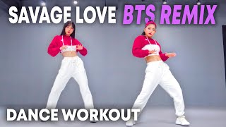 Download lagu [Dance Workout] Savage Love (Laxed - Siren Beat) [BTS Remix] | MYLEE Cardio Dance Workout, Fitness mp3