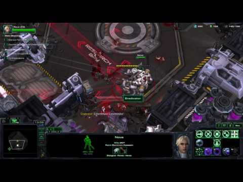 Starcraft LotV Nova Covert Ops - Night Terrors (Brutal, 2/3 Achievements + Bonus)