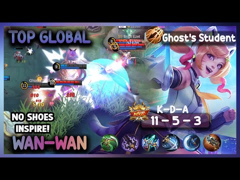 Ghost's Student GAMEPLAY TOP GLOBAL WANWAN 637 Match 75% WinRate