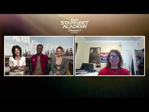 Zoë Steiner, Karim Diane, and Bella Shepherd Discuss Star Trek: Starfleet Academy