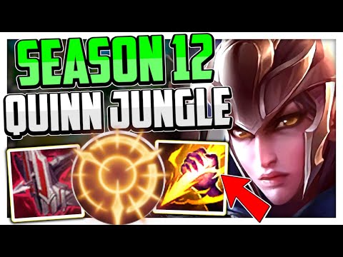 How to Play Quinn Jungle & CARRY for Beginners Season 12 + Best Build/Runes | League of Legends S12