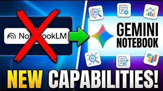 Say Bye to NotebookLM: Gemini Notebook Rebrand & Upgrade