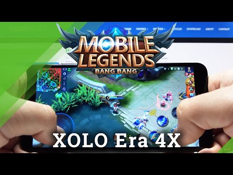 Gameplay of Mobile Legends in Xolo Era 4x - Efficiency Test