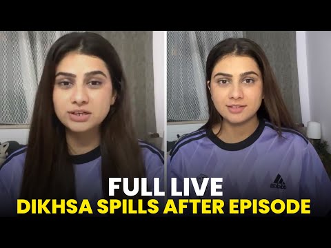 Diksha Pawar Goes LIVE After Today’s Episode | Shares Her Thoughts 🔴✨