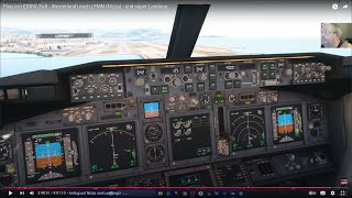 Flug von EDXW (Sylt - Westerland) nach LFMN (Nizza) - und super Landung