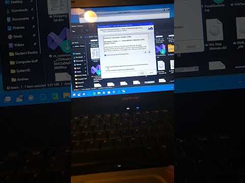 Installing Microsoft Visual C++ 2010 on a Compaq Presario CQ61