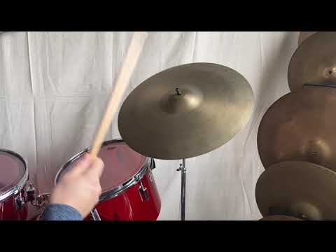 1960's A Zildjian 18" Crash/Ride Cymbal 1440g