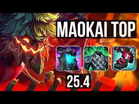 MAOKAI vs DARIUS (TOP) | KR Master | 25.4