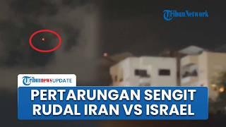 Langit Lebanon Membara! Rudal Iran Meluncur, Sistem Pertahanan Israel Langsung Siaga Tempur