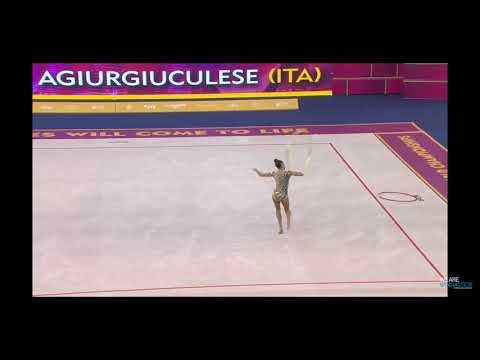 Alexandra Agiurgiuculese (ITA) Hoop Final - 37th FIG World Championships 2019 Baku