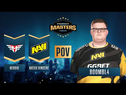 CS:GO - PoV - Boombl4 - Heroic vs. Natus Vincere - DreamHack Masters Spring 2021 - Semi-final