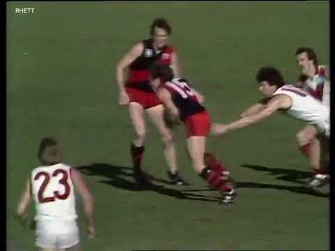 Terry Daniher highlights. VFL Essendon