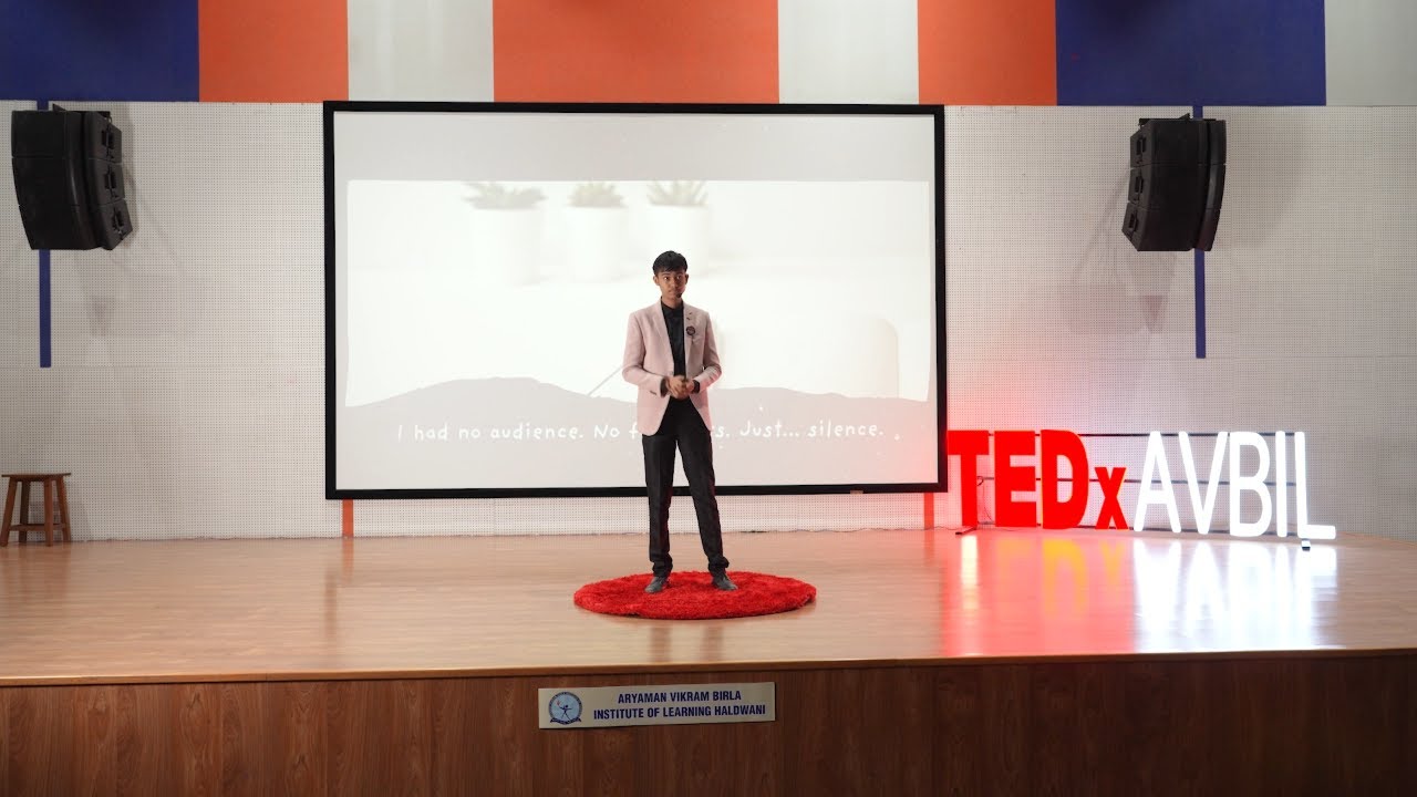 Today's youth should stop waiting & start creating ! | MANVENDRA SINGH BISHT | TEDxAVBIL Youth