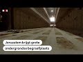 ISRAËL: Jeruzalem krijgt ondergrondse begraafplaats
