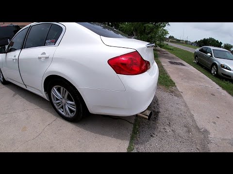 GReddy Revolution RS Single Exit Exhaust//Infiniti G37