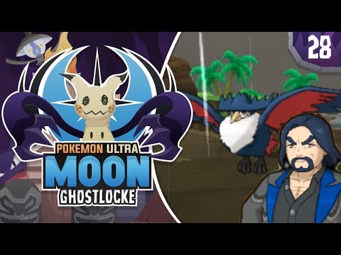HONCHKROW DESTRUCTION! Pokemon Ultra Sun and Moon GhostLocke Walkthrough w/ aDrive! Ep 28