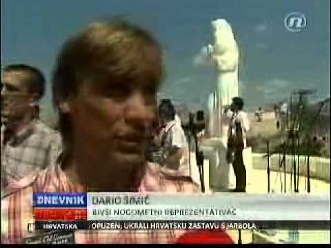 CRO UNUM - Svečana primopredaja Gospe od Puta, Dnevnik NOVA TV, 14.08.2011)
