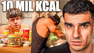 NUNCA HAGAS el RETO de las 10.000 KCAL EN UN DÍA💀
