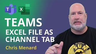 Teams - How to Add an Excel file or Word Doc to a Teams Channel Tab