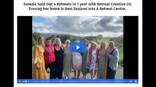 How to Turn a Home into a Retreat Center! From Zero to Sell-Out Retreat Leader in under 12 months.