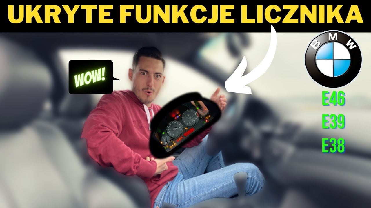 Ukryte funkcje licznika OBC BMW E46 E39 E38! Menu serwisowe! | sprawdź co sprawdzić! | DIY