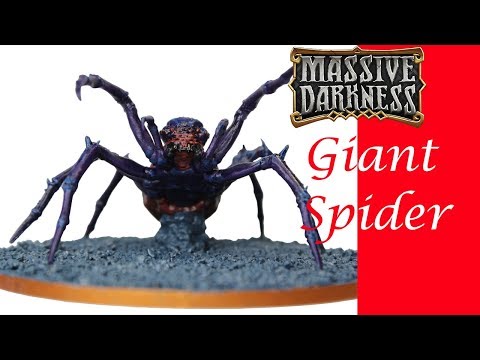 Massive Darkness Painting: Giant Spider