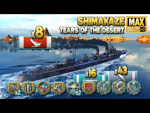 Destroyer Shimakaze: Short range torpedos, huge impact - World of Warships