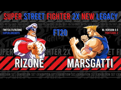 Riz0ne [Dictator] vs. Marsgatti [Guile] FT20 - SPECIAL EXHIBITION  SET - SSF2T: New Legacy v0.5