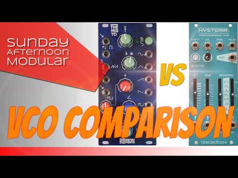 VCO COMPARISON - IO INSTRUMENTS THEMISTO + DREADBOX HYSTERIA