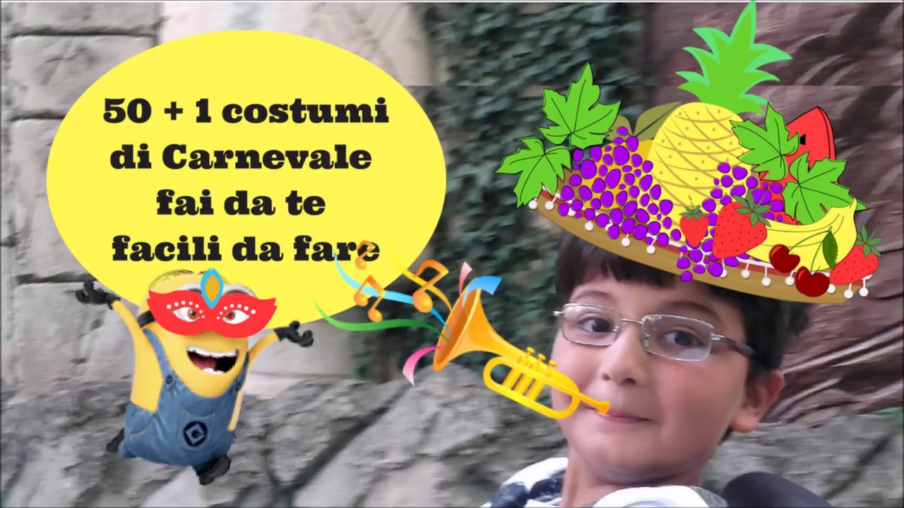 Costumi di Carnevale fai da te: più di 50 idee divertenti e facili da fare