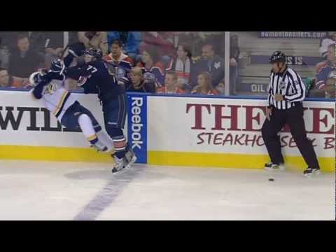 Tom Gilbert decks Patric Hornqvist [HD]