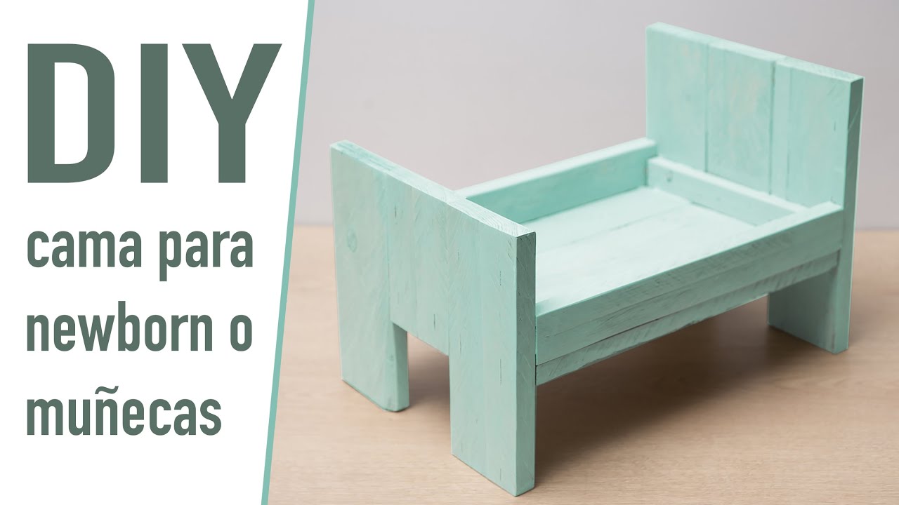 DIY como hacer una cama para newborn o muñecas