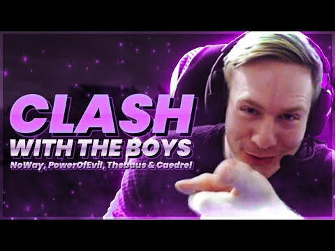 DOUBLE JUNGLE in CLASH with THE BOYS! | Broxah (Ft. NoWay4u, PowerOfEvil, Thebausffs & Caedrel)