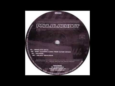 Paul Blackout - Violent Behaviour - Epileptik Productions ‎– EPK 033