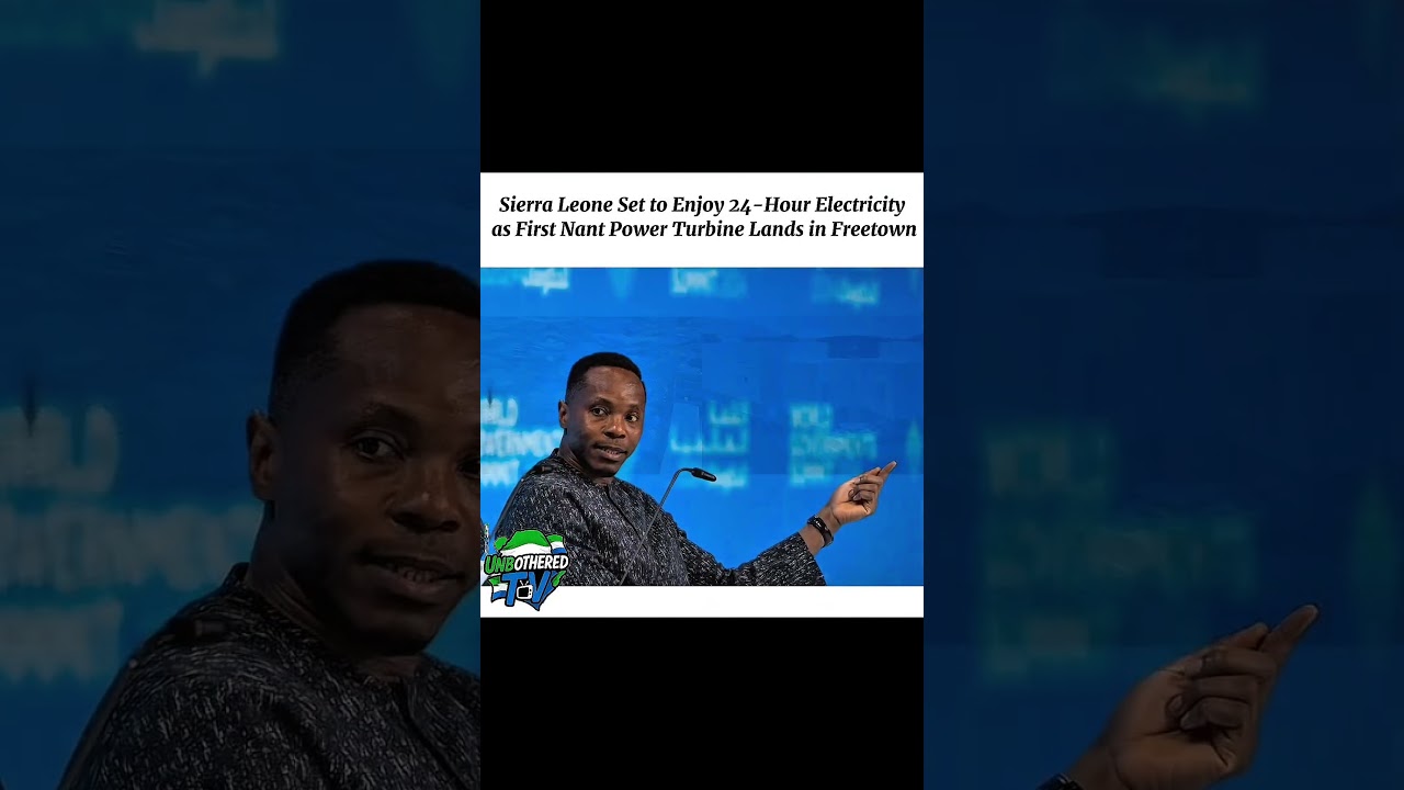 Sierra Leone Set to Enjoy 24-Hour Electricity as First Nant Power Turbine Lands in Freetown.