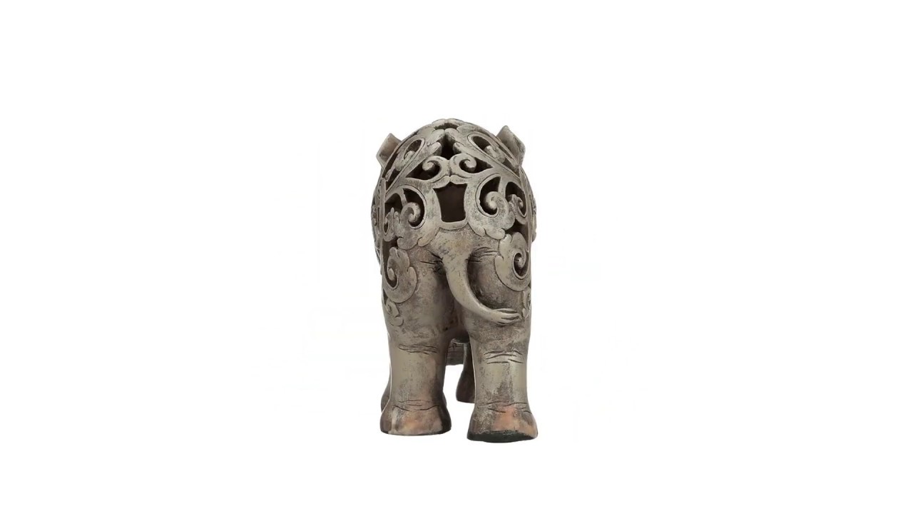 Anjan the Elephant Jali Statue Video