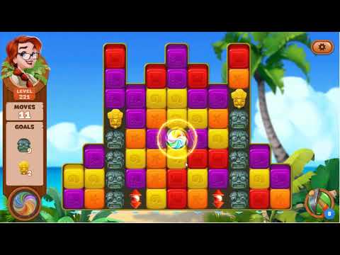 Lost Island Blast Adventure Level 221 - No Boosters
