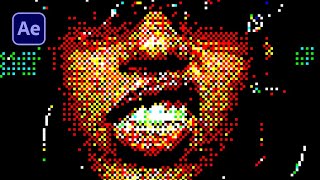 Create Colorful Dithered Effect In After Effects With No Plugins!