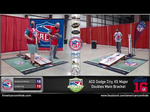 ACO Dodge City Major - Doubles Main Bracket - Long/Long vs Anderson/Glover