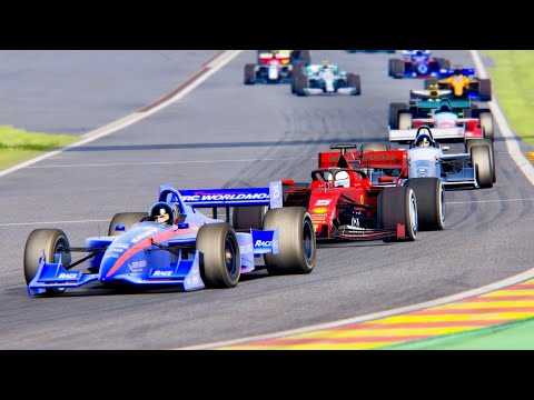 F1 2019 Cars vs IndyCars 1999 - Spa