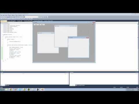 C# Beginners Tutorial - 88 - Multi Document Interface MDI