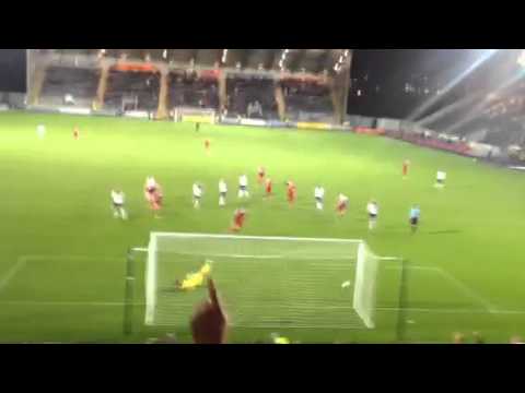 Scott Vernon penalty - Falkirk v Aberdeen