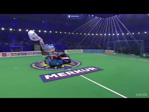 Autoball WM 2022 | Ball zerplatzt bei Anstoß - Italien vs. Frankreich (Deutsch)